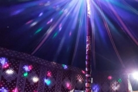 سماعات واضاءة ليزر