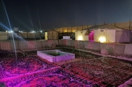 مخيم للايجار بالثمامة