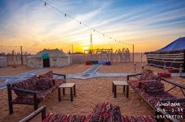 مخيم الصحراء, مخيمات فخمة