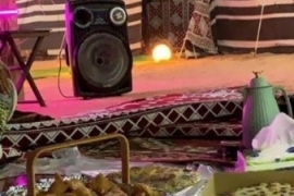 من اجواء المخيم