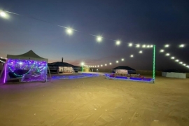 مخيم دبي , مخيمات للايجار