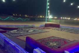 دكة خارجية - مخيم دبي