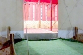 خيمة عمودين