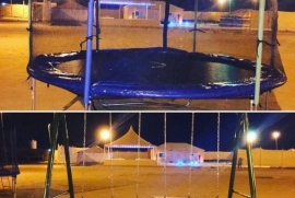 نطيطة والعاب للاطفال - مخيم الفهد