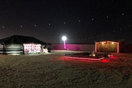 مخيم شتوي جميل وراقي