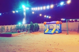 نطيطة هوائية والعاب للاطفال - مخيم واحة العاذرية نطيطة هوائية والعاب للاطفال - مخيم واحة العاذرية