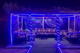 جلسة عريش جميلة - مخيم المساء