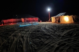 مخيم بلاك لايت, مخيمات الرياض