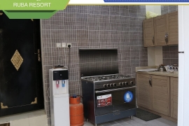 مطبخ مجهز شاليه الجادول 