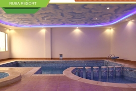 مسبح شاليه فيكتوريا الرمال 