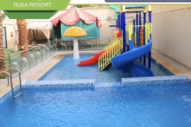 مسبح العاب مائية شاليه ايفيان 