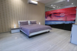 غرفة نوم شاليهات اريا 