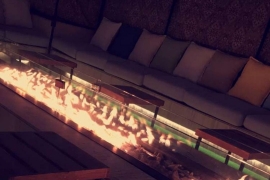 جلسة خارجية شتوية فيها مشب رهيب في شاليهخ ازراق بالمهدية جلسة خارجية شتوية فيها مشب رهيب في شاليهخ ازراق بالمهدية