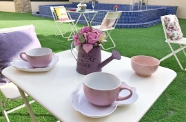 جلسة خارجيه للاسترخاء 