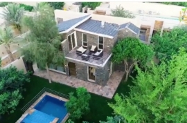 حديقة شاليه الوارقه بالرياض