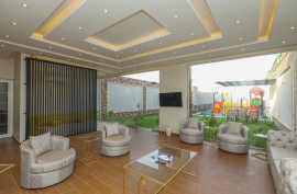 صالة فخمة شاليه ابرين