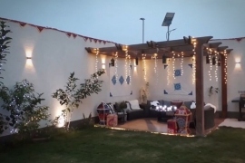 جلسة خارجية برجولا