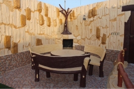 جلسة خارجية بتصميم جميل جلسة خارجية بتصميم جميل