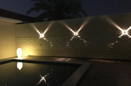 اضاءة المسبح