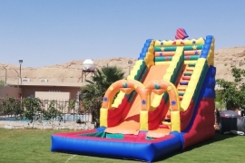 زحليقة مائية كبيرة , العاب هوائية - زحاليق