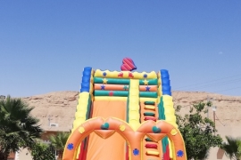 زحليقة مائية كبيرة , العاب هوائية - زحاليق