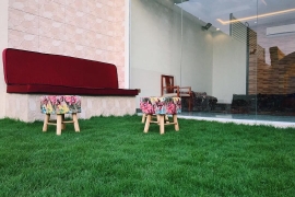 شاليه حروف - جلسة خارجية