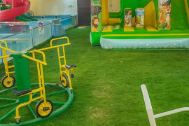 العاب بشاليه حروف في الرمال بمدينة الرياض