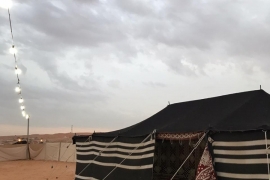 مخيم شتوي في الثمامة