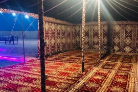 مخيم جديد ونظيف