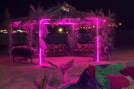 جلسة عريش في مخيم دانة