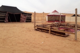 مخيم شتوي في الثمامة