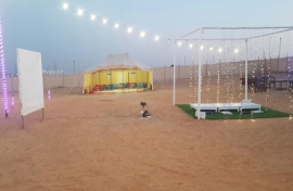 مخيم كبير وراقي