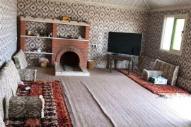 مشب في المخيم