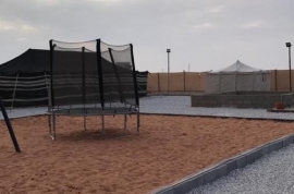 نطيطه في مخيم الاوركيد