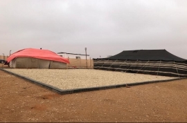 مخيم الاوركيد, قسمين وخيمة ملكية