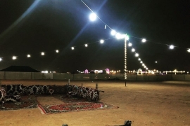 مخيم الزهور, مخيمات للايجار