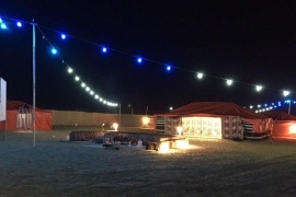 مخيم اصايل, مخيمات فخمة للايجار