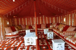 مخيم اصايل, مخيمات فخمة للايجار