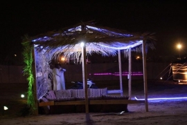 جلسة خارجية جميلة 