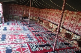 مخيم ليالي السمر - خيمة رجال